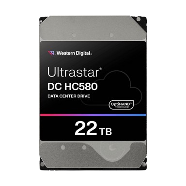 WESTERN DIGITAL Tvrdi disk Ultrastar DC HC580, 3.5", 22 TB, SATA III, 512 MB cache, 7200 okr./min